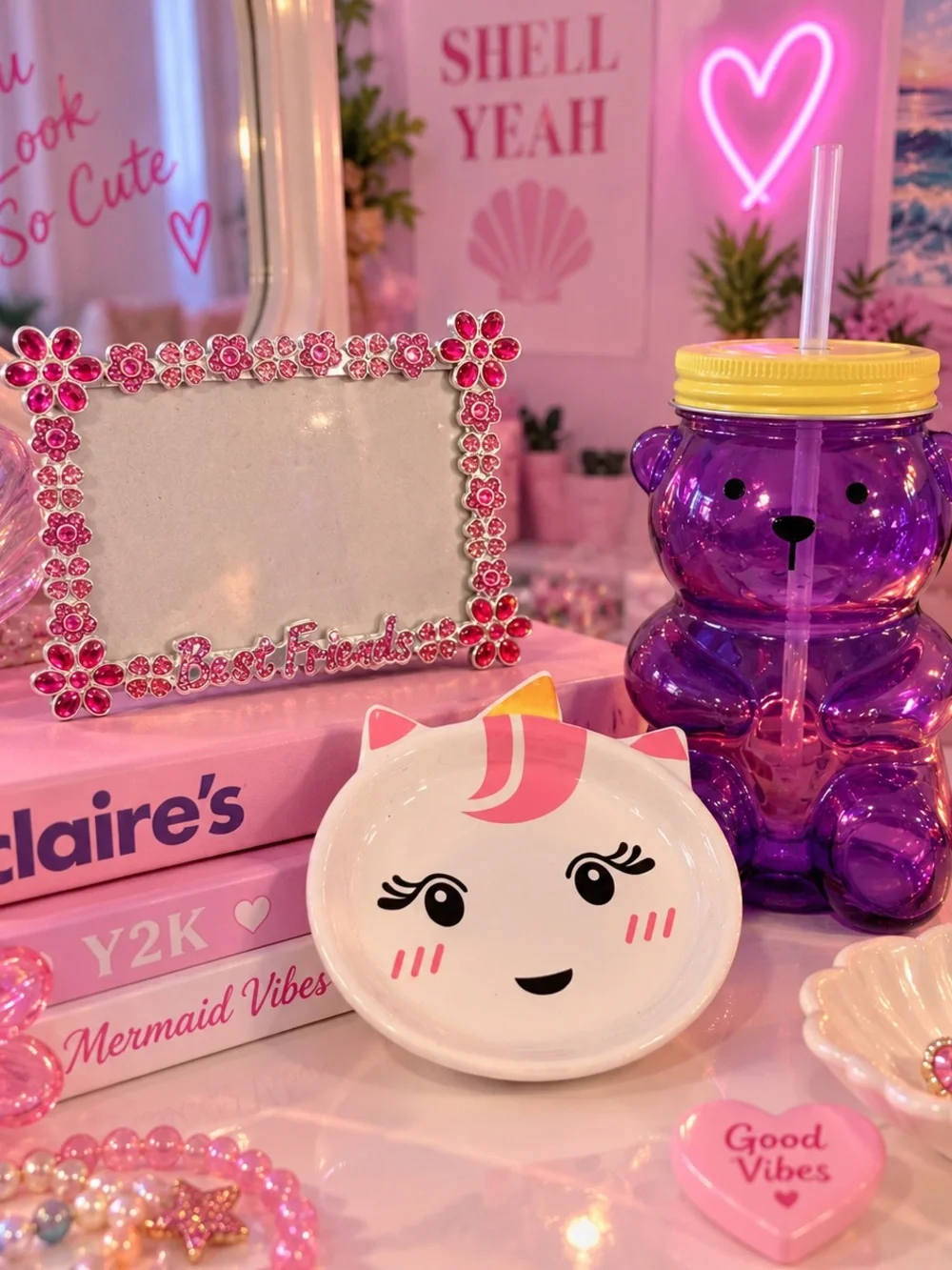 Claire's Pink Floral 